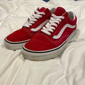 Red Vans